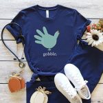 Gobble Turkey Glove T-Shirt - Image 8