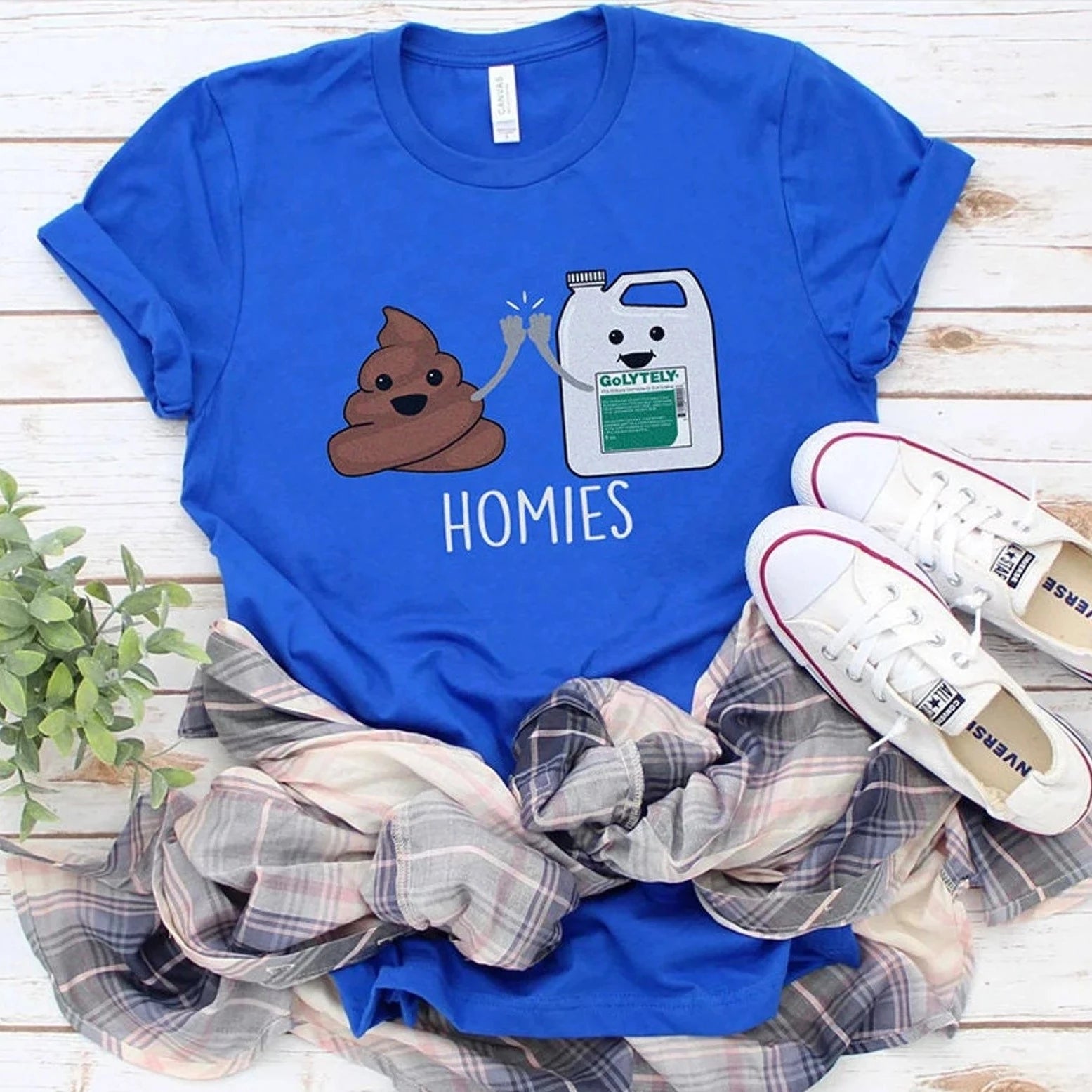 il_1588xN.4309103926_8nu2 Golytely Homies T-Shirt - Image 7