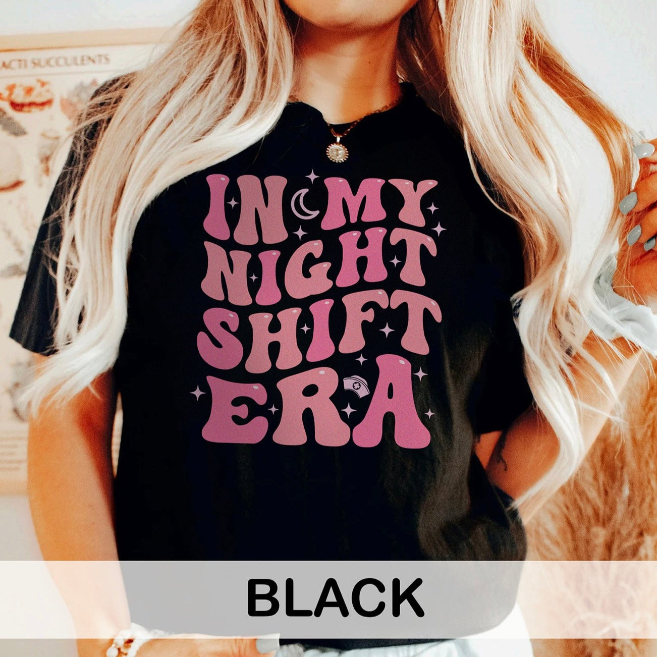 inmynightshifteracolors_433de677-19ad-4e7b-bbed-1770e4c0db78 In My Night Shift Era T-Shirt - Image 10