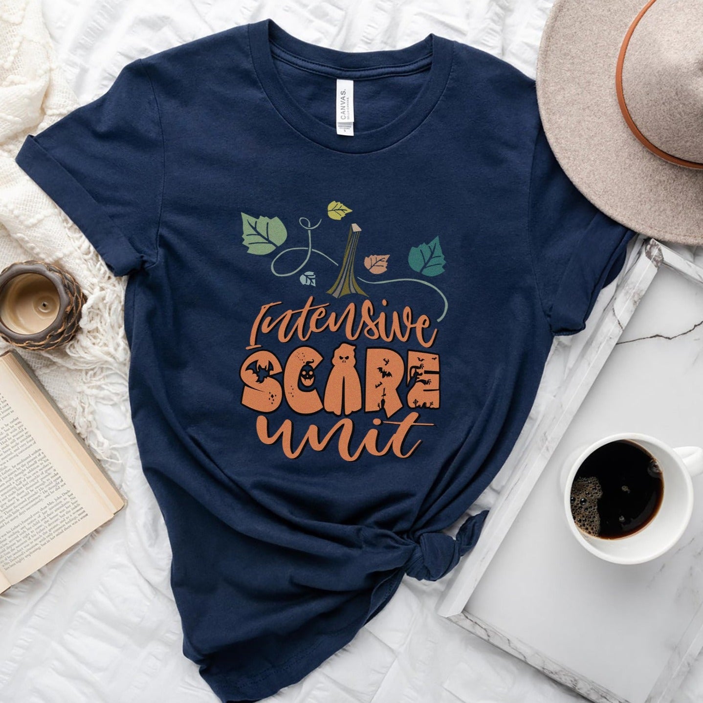 intensivescarenavycopy Intensive Scare Unit T-shirt - Image 6