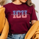 Stars & Stripes ICU Nurse T-Shirt - Image 2