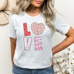 Love with Brain T-shirt - Image 2
