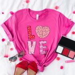 Love with Brain T-shirt - Image 4