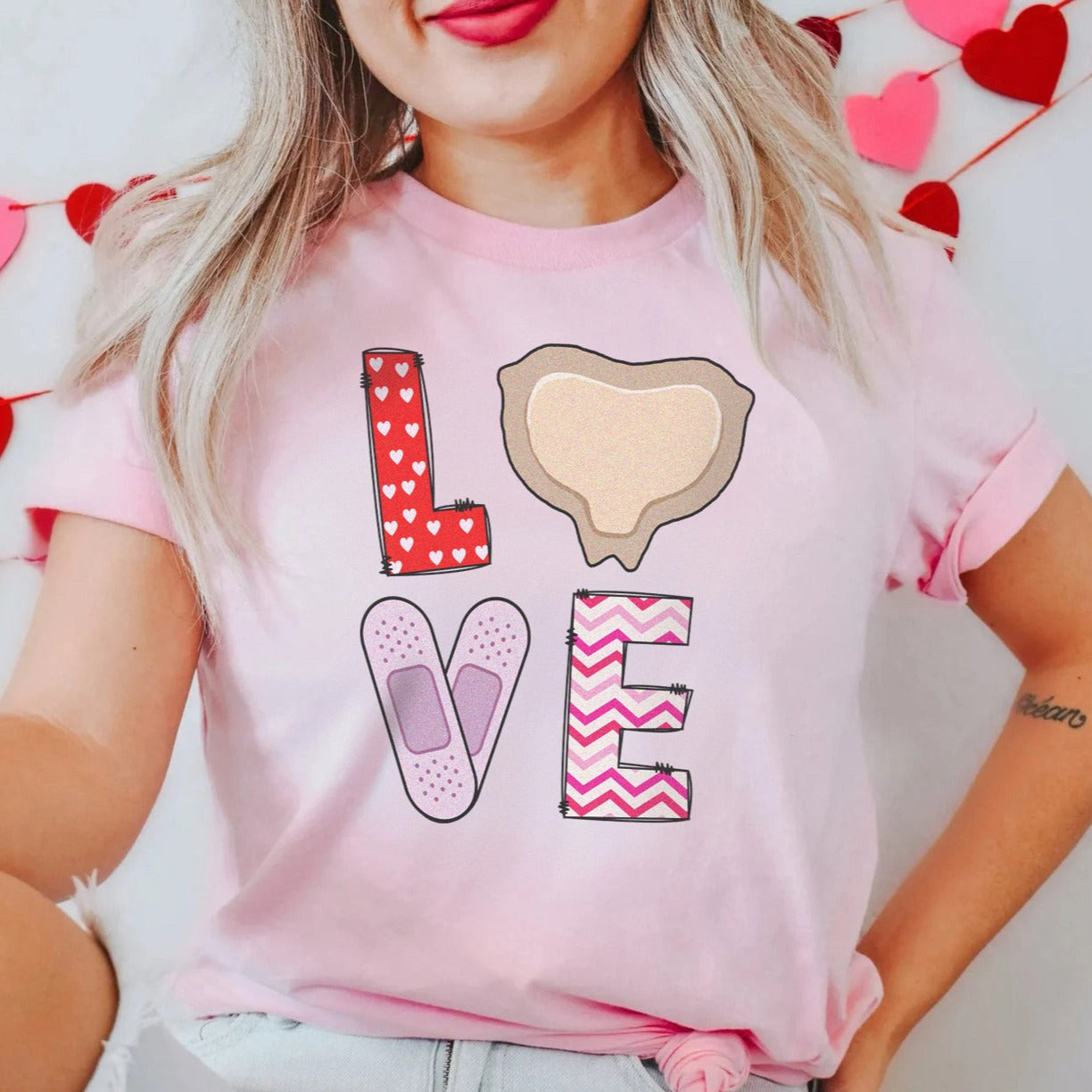 lovewoundcarepink Love with Mepilex T-Shirt - Image 5
