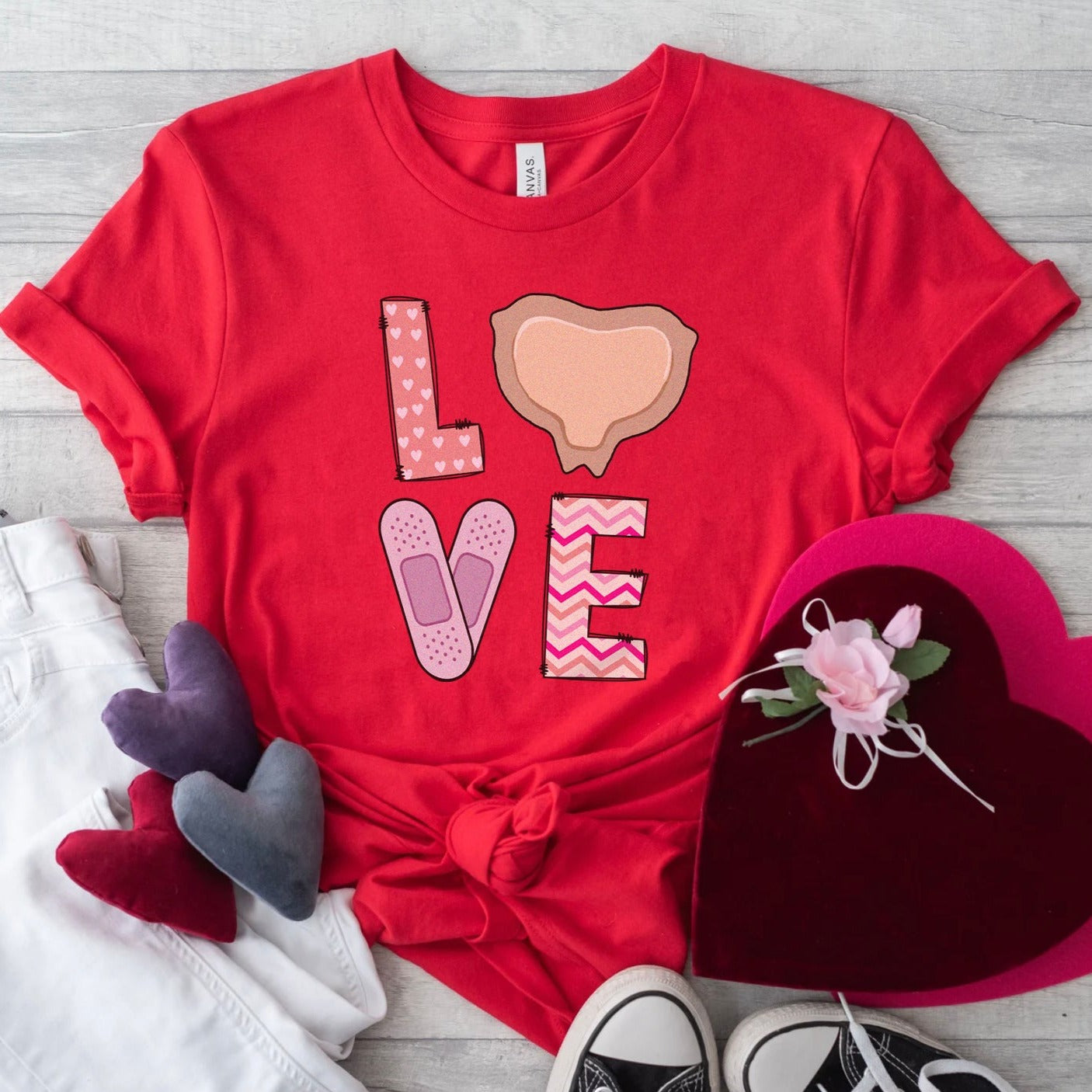 lovewoundcarered Love with Mepilex T-Shirt - Image 6
