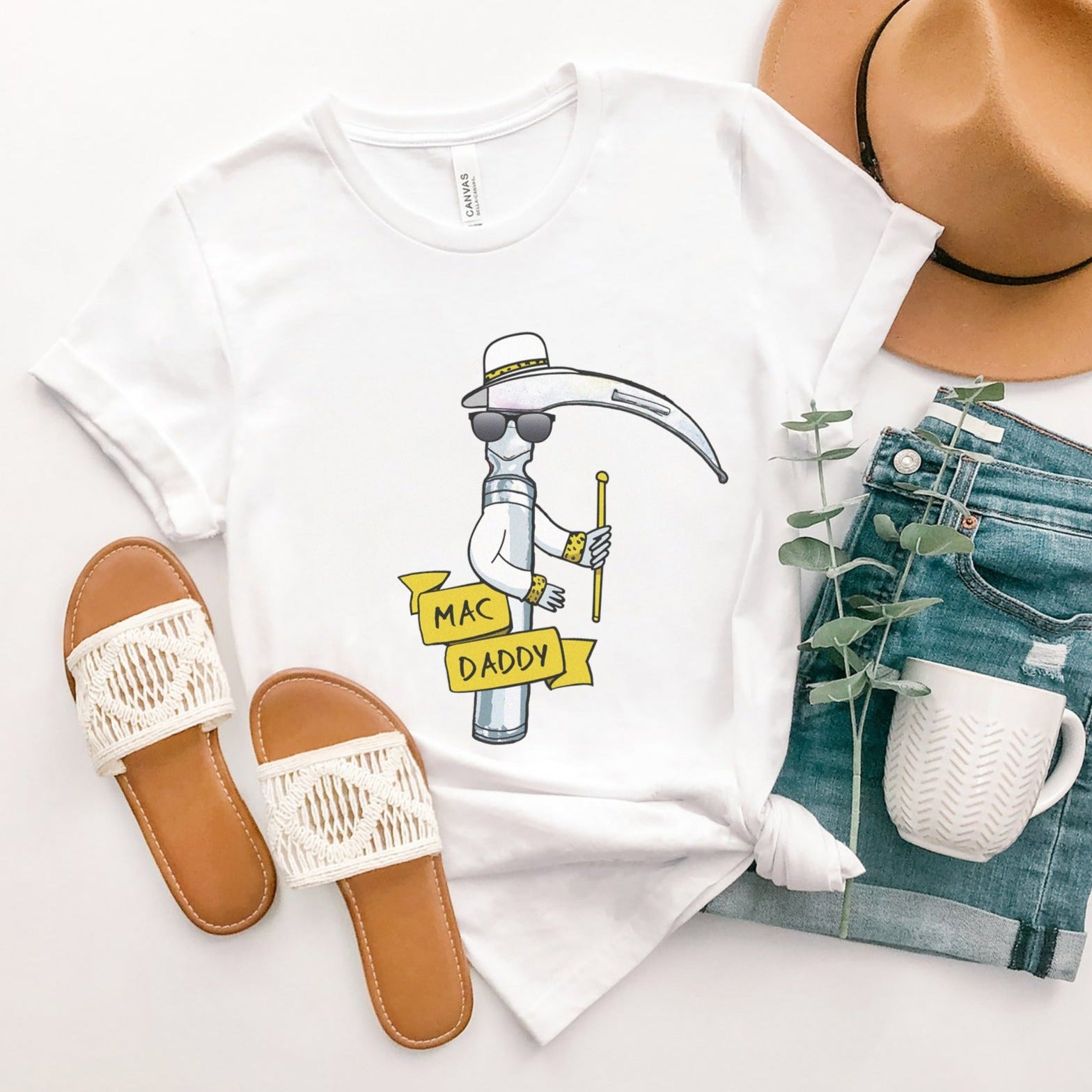 macdaddywhite Mac Daddy Laryngoscope T-Shirt - Image 6