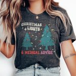 Christmas Lights & Medical Advice T-Shirt - Image 5