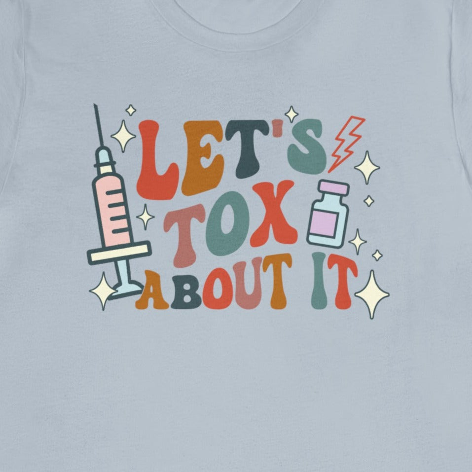 mockup_7_764f886e-f43f-4d90-a968-56deb68be9c9 Retro Let's Tox About It T-Shirt - Image 11