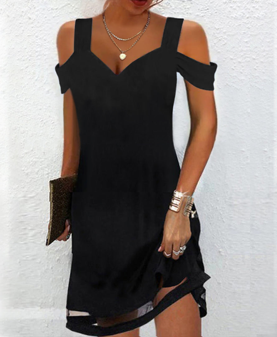 new_6d9c82e5-8f8a-4296-859e-f29a34461966.jpg Modern Plain Strap Mini Dress - Image 2