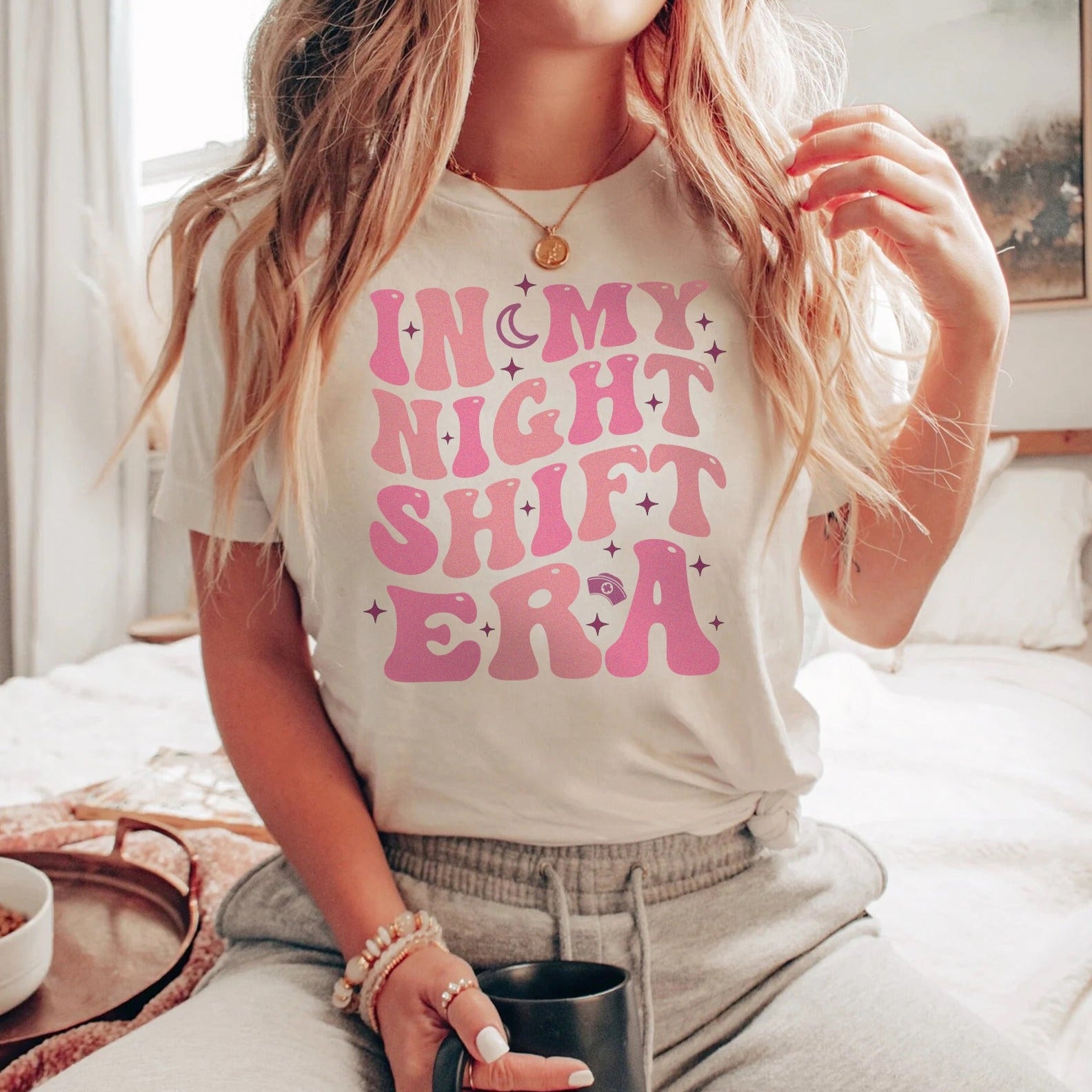 nightshifterawhite In My Night Shift Era T-Shirt - Image 2
