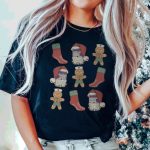 Hospital Christmas Items in a Row T-Shirt - Image 4