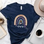 Nurse Rainbow T-Shirt - Image 7