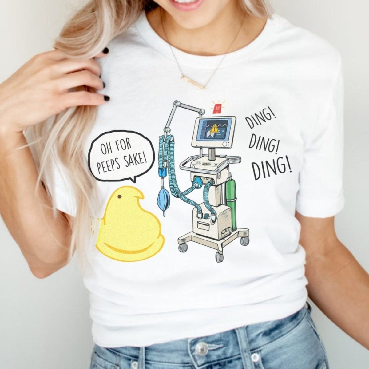 Peeps Sake Ventilator T-Shirt - Image 1