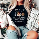 North Pole Milk & Cookie Co. T-Shirt - Image 5