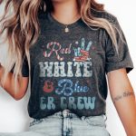 Red, White & Blue ER Crew T-Shirt - Image 2