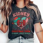 Kidney Christmas Crew T-Shirt - Image 3