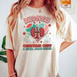 Kidney Christmas Crew T-Shirt - Image 8