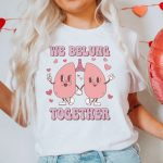 Retro We Belung Together T-Shirt - Image 9