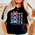 Retro Hoppy Nurse T-Shirt - Image 8