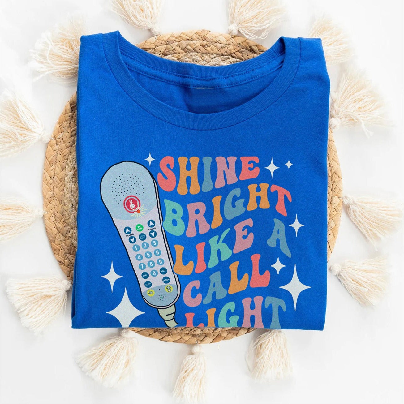 retroshinelikeacalllightcolors_17cdddc2-a49c-4ec8-bb04-115868e03ca3 Retro Shine Bright Like a Call Light T-Shirt - Image 8