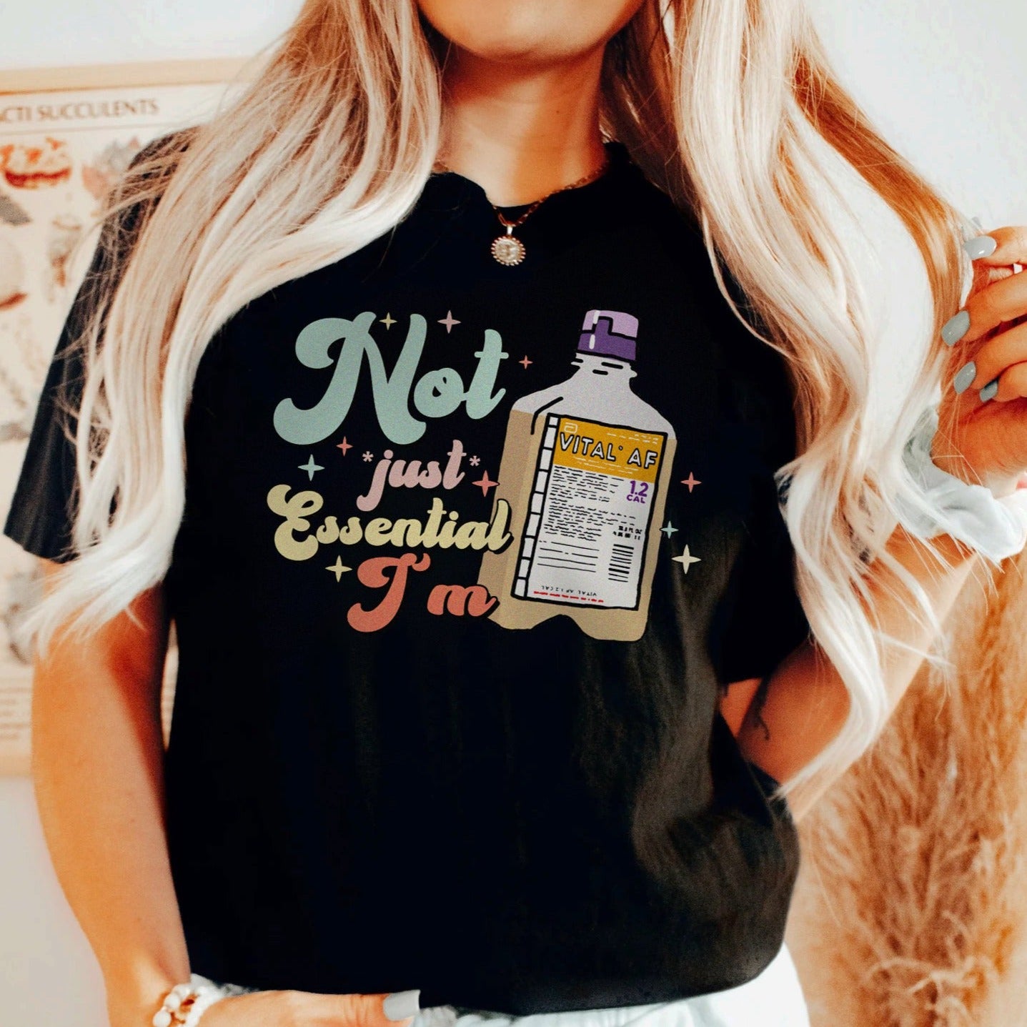 retrovitalafblack Retro Vital AF T-Shirt - Image 2