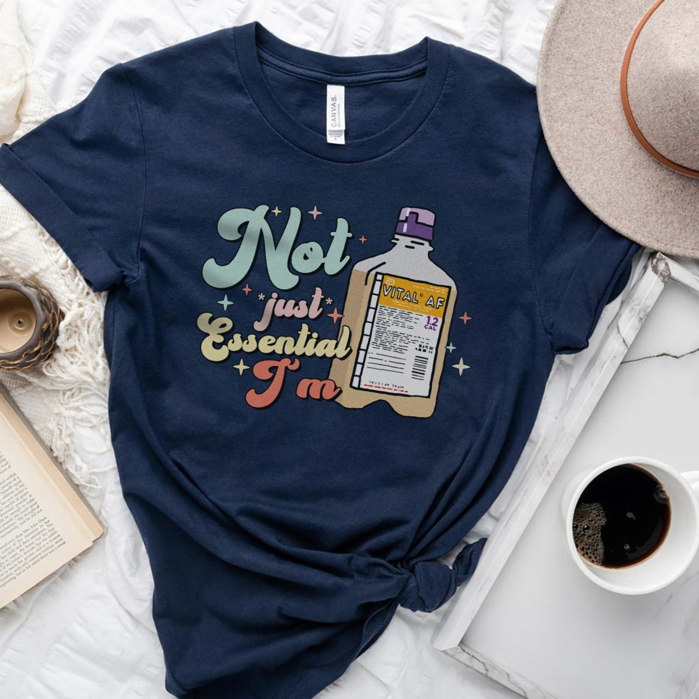 retrovitalafnavy Retro Vital AF T-Shirt - Image 8