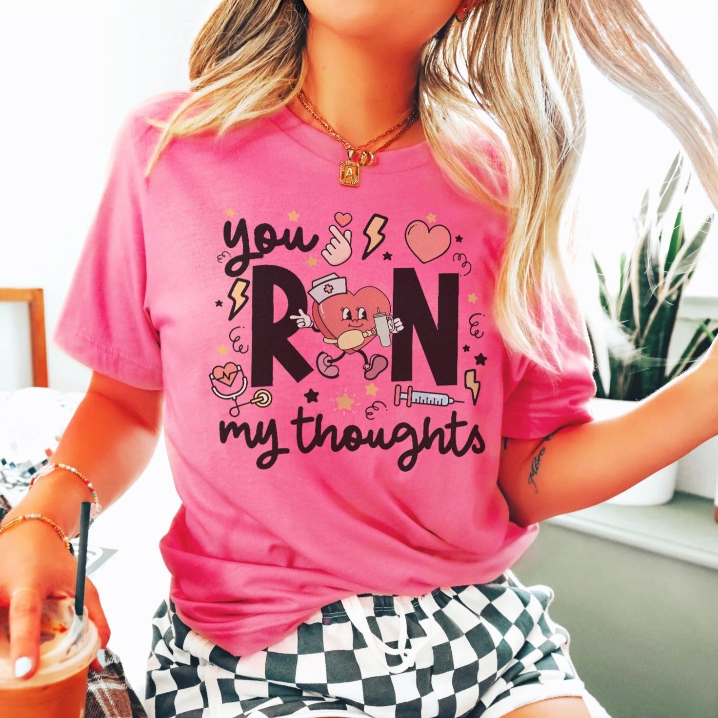 rnmythoughtscharity You RN My Thoughts T-Shirt - Image 3