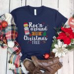 Roc'n Around the Christmas Tree T-Shirt - Image 3