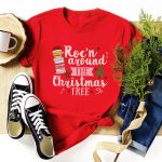Roc'n Around the Christmas Tree T-Shirt - Image 4