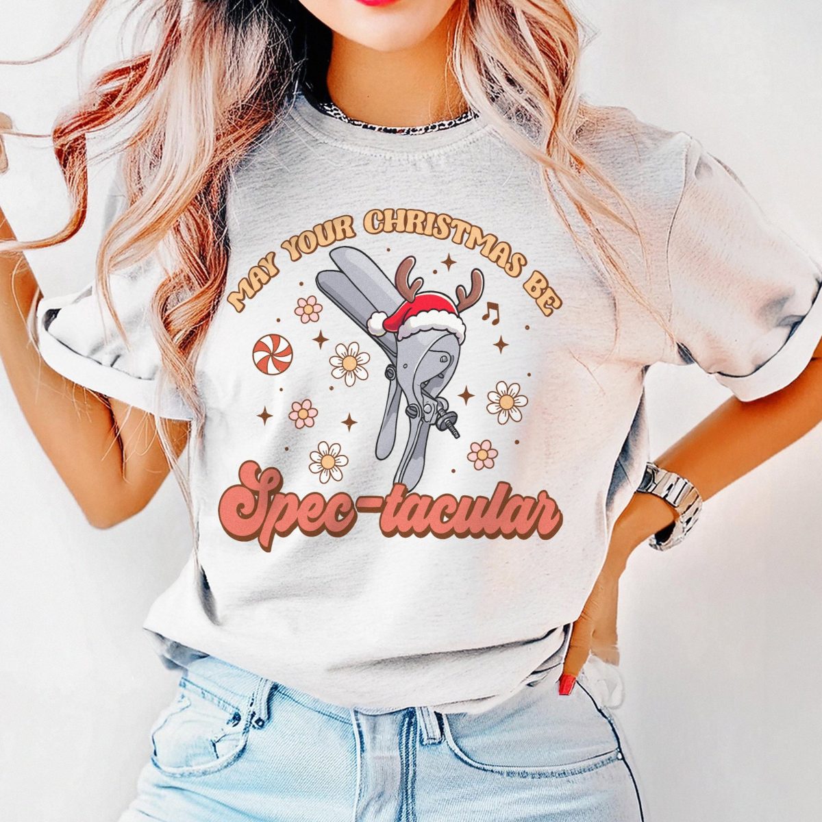 Spec-tacular Christmas T-Shirt - Image 1
