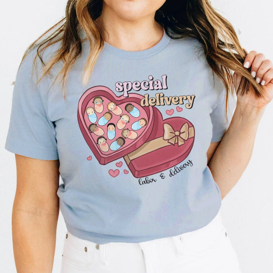 specialdeliveryblue L&D Special Delivery T-Shirt - Image 1