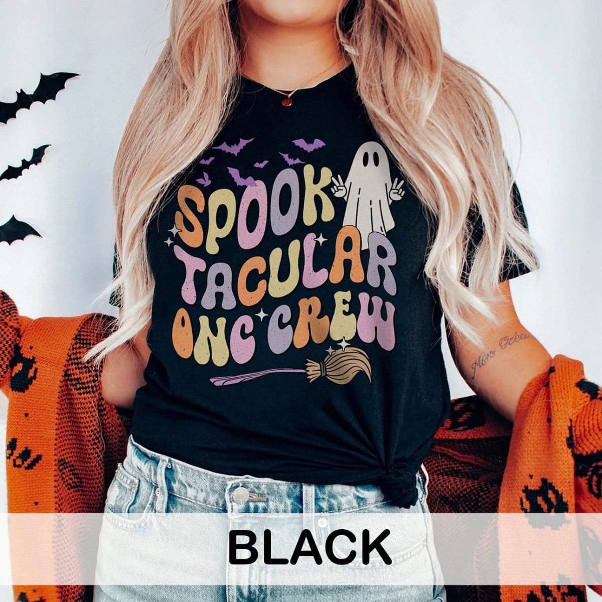 Spooktacular Onc Crew T-Shirt - Image 11