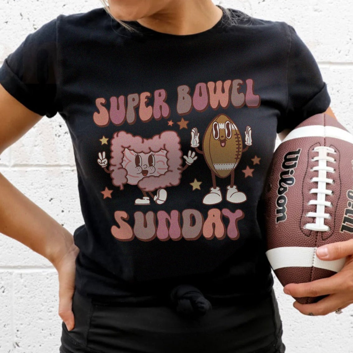 superbowelblack Super Bowel Sunday T-Shirt - Image 2
