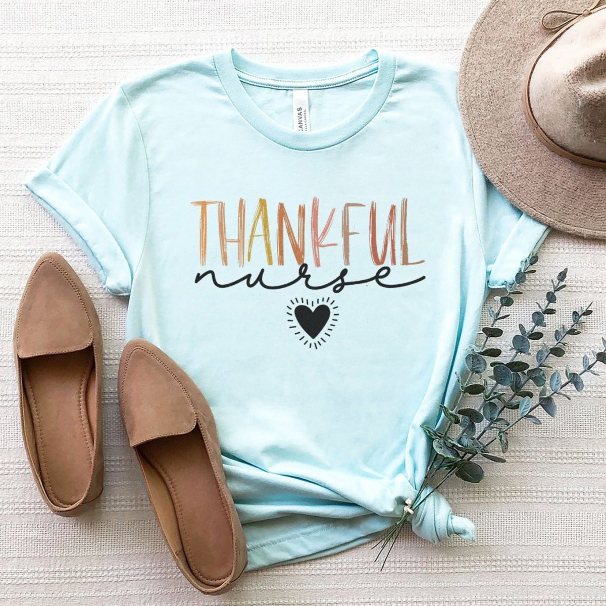Thankful Nurse T-Shirt - Image 6