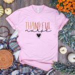 Thankful Nurse T-Shirt - Image 7