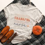 Retro Thankful Nurse T-Shirt - Image 3
