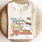 Retro Thicker Than a Bottle of Albumin T-Shirt - Image 5
