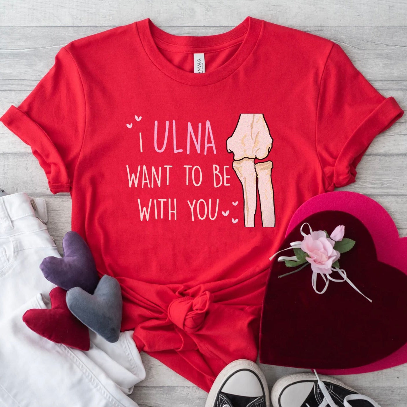 ulnabewithyoured Ulna Want to Be with You T-Shirt - Image 3