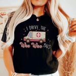 Wee Woo Bus T-Shirt - Image 2