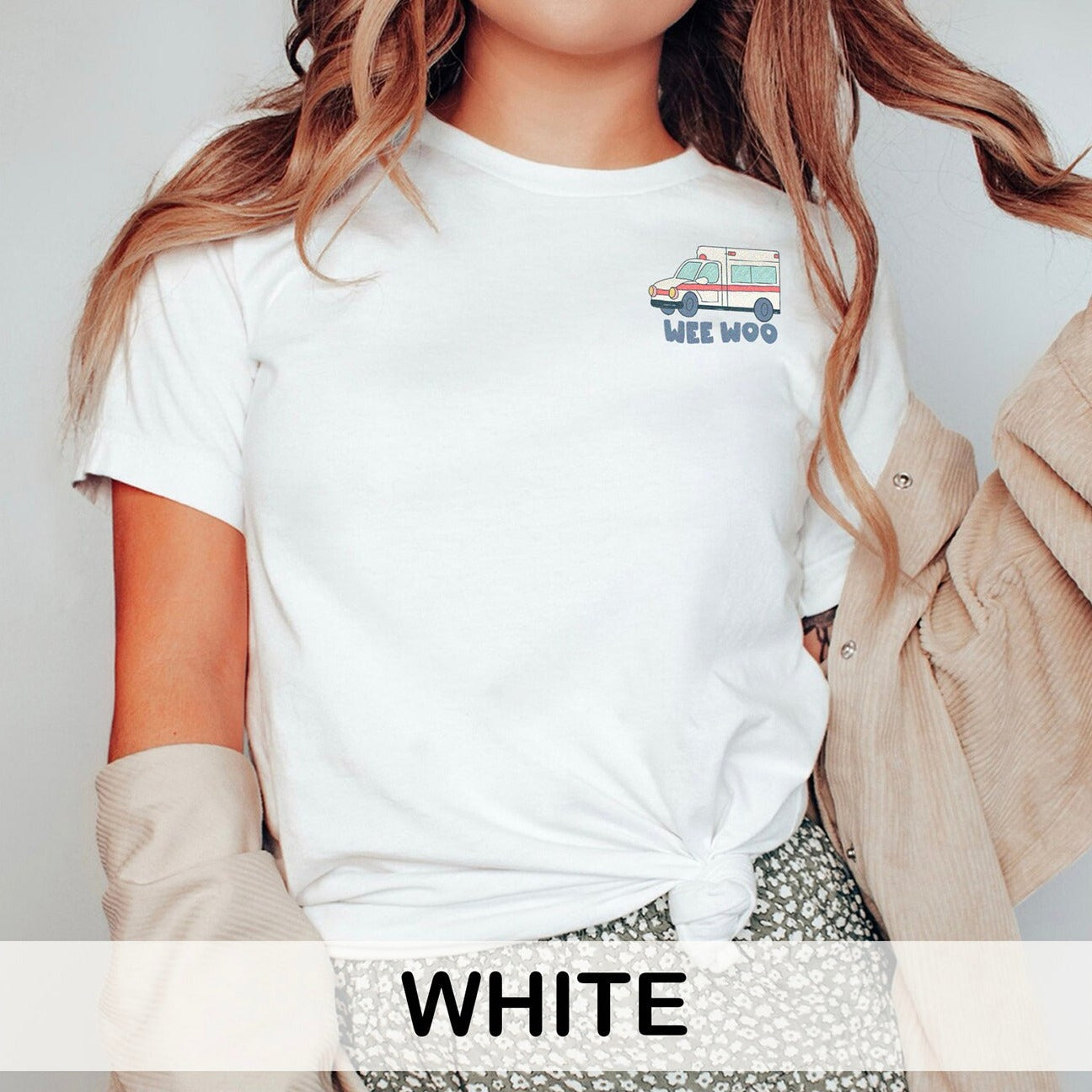 weewoocolors_2d2ee79d-9b82-44eb-aae1-84902513e555 Minimalist Wee Woo T-Shirt - Image 5