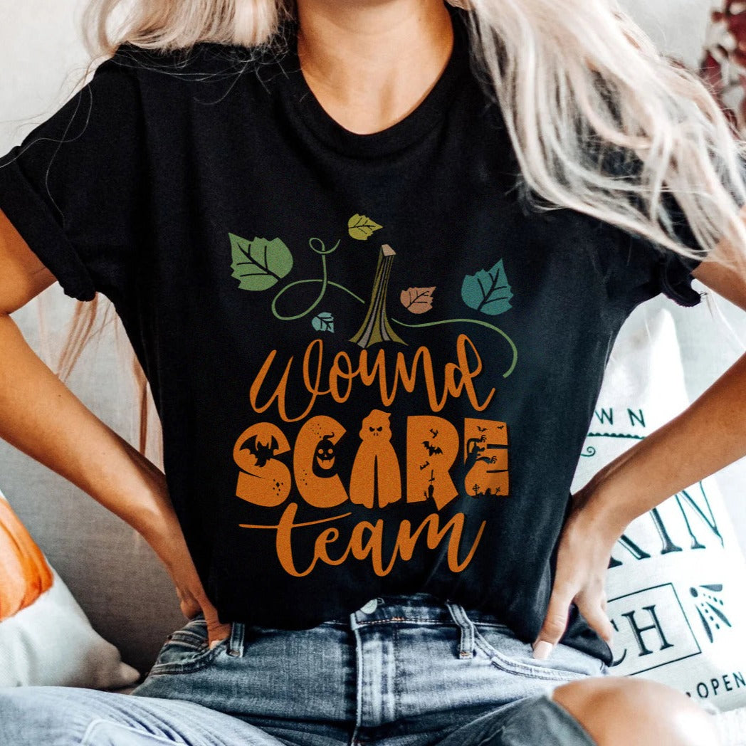 woundscareteamblack Wound Scare Team T-Shirt - Image 1