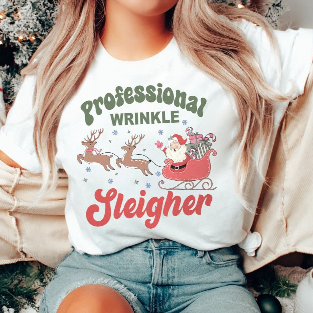 wrinklesleigherwhite Professional Wrinkle Sleigher T-Shirt - Image 2